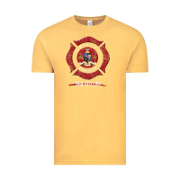 Vintage Mustard new orleans firefighter shirt firefighter gifts louisiana Vintage Tee - linhVisuals