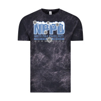 Cloud Black north pole police department Vintage Tee - linhVisuals