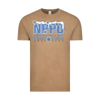 Vintage Coffee north pole police department Vintage Tee - linhVisuals