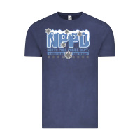 Vintage Denim north pole police department Vintage Tee - linhVisuals