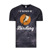 Cloud Black birding birdwatching eastern phoebe Vintage Tee - linhVisuals