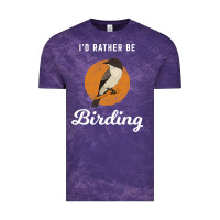 Cloud Purple birding birdwatching eastern phoebe Vintage Tee - linhVisuals