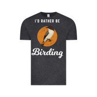 Vintage Black birding birdwatching eastern phoebe Vintage Tee - linhVisuals