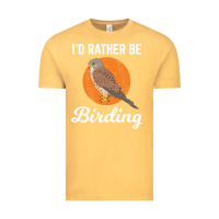 Vintage Mustard birding birdwatching kestrel bird bird Vintage Tee - linhVisuals
