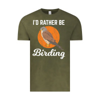 Vintage Olive birding birdwatching kestrel bird bird Vintage Tee - linhVisuals