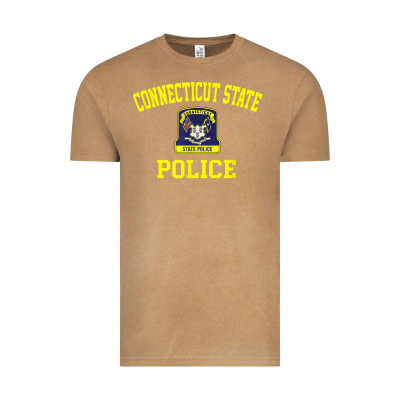 Connecticut State Police Vintage Tee by linhVisuals | Teevron
