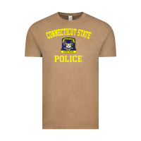 Vintage Coffee connecticut state police Vintage Tee - linhVisuals