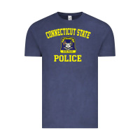 Vintage Denim connecticut state police Vintage Tee - linhVisuals