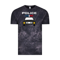 Cloud Black cool policeman law enforcement deputy kawaii police mobile premium Vintage Tee - linhVisuals