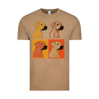 Vintage Coffee rhodesian ridgeback t  shirt rhodesian ridgeback dog gift idea t  shir Vintage Tee - linhVisuals