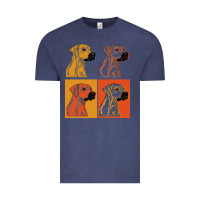 Vintage Denim rhodesian ridgeback t  shirt rhodesian ridgeback dog gift idea t  shir Vintage Tee - linhVisuals