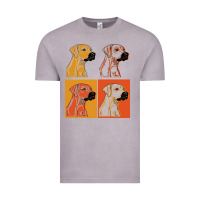 Vintage Zinc rhodesian ridgeback t  shirt rhodesian ridgeback dog gift idea t  shir Vintage Tee - linhVisuals