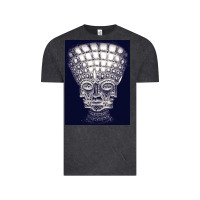 Vintage Black #tiga tche3 alex wajah pada grey satu kepala 10.000 yang days bermahko Vintage Tee - linhVisuals