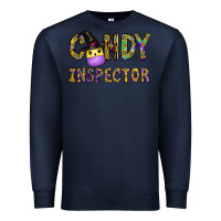 Navy Candy Inspector Premium Sweatshirt - CowhideDigitalArt