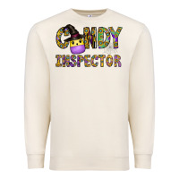 Sandshell Candy Inspector Premium Sweatshirt - CowhideDigitalArt