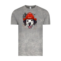 Cloud Rock dalmatian firefighter dalmatian dog lover Vintage Tee - linhVisuals