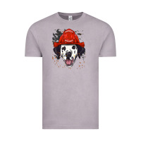 Vintage Zinc dalmatian firefighter dalmatian dog lover Vintage Tee - linhVisuals