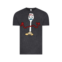 Vintage Black forky Vintage Tee - linhVisuals