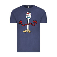 Vintage Denim forky Vintage Tee - linhVisuals