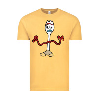 Vintage Mustard forky Vintage Tee - linhVisuals