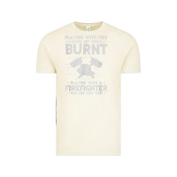 Vintage Arctic playing with fire will get you burnt fireman firefighter fun Vintage Tee - linhVisuals