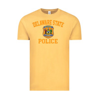Vintage Mustard delaware state police Vintage Tee - linhVisuals