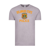 Vintage Zinc delaware state police Vintage Tee - linhVisuals
