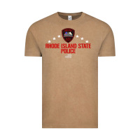 Vintage Coffee rhode island state police Vintage Tee - linhVisuals
