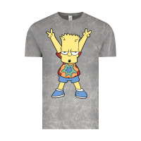 Cloud Rock groovy bart Vintage Tee - linhVisuals