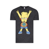 Vintage Black groovy bart Vintage Tee - linhVisuals