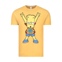Vintage Mustard groovy bart Vintage Tee - linhVisuals