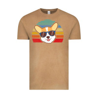 Vintage Camel cool corgi vintage 80s dog lover Vintage Tee - linhVisuals