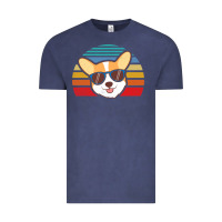 Cool Corgi Vintage 80s Dog Lover Vintage Tee | Teevron