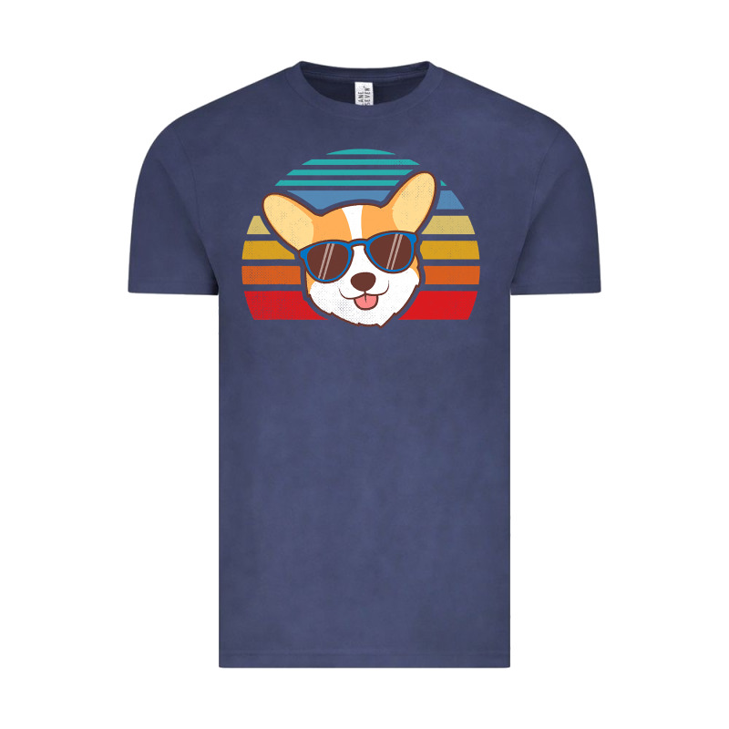 Cool Corgi Vintage 80s Dog Lover Vintage Tee by linhVisuals | Teevron