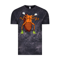 Cloud Black cool easy cockroach insect halloween Vintage Tee - linhVisuals