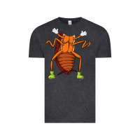 Vintage Black cool easy cockroach insect halloween Vintage Tee - linhVisuals