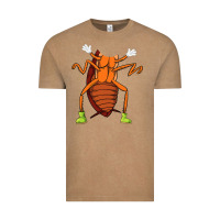 Vintage Coffee cool easy cockroach insect halloween Vintage Tee - linhVisuals