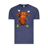 Vintage Denim cool easy cockroach insect halloween Vintage Tee - linhVisuals