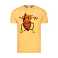 Vintage Mustard cool easy cockroach insect halloween Vintage Tee - linhVisuals
