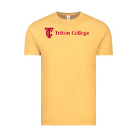 Vintage Mustard triton college Vintage Tee - linhVisuals