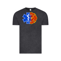 Vintage Black emt firefighter ems fire first responder premium Vintage Tee - linhVisuals