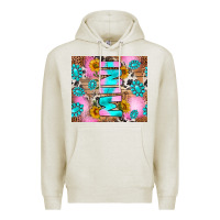 Oatmeal Heather western mini Premium Hoodie - RanaPortraitStore