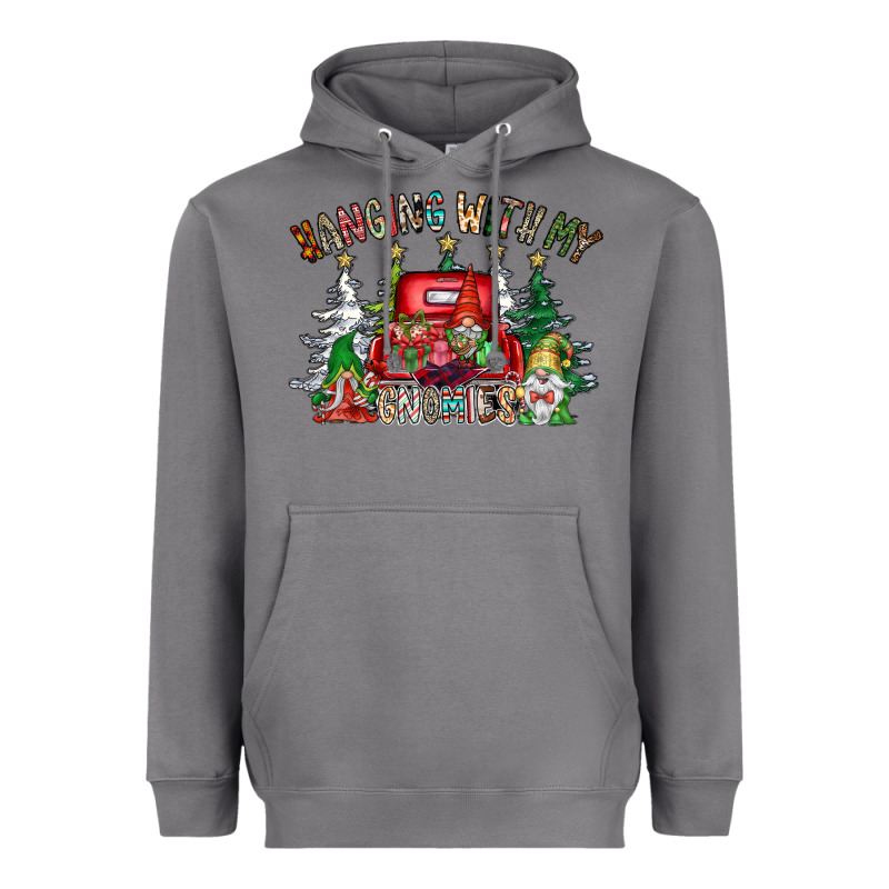 Hanging With My Gnomies Heavyweight Hoodie by CowhideDigitalArt | Teevron