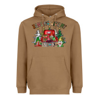 Toasted Coconut hanging with my gnomies Heavyweight Hoodie - CowhideDigitalArt