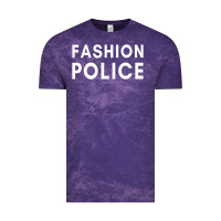 Cloud Purple fashion police premium Vintage Tee - linhVisuals