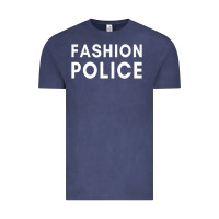 Vintage Denim fashion police premium Vintage Tee - linhVisuals