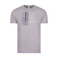 Vintage Zinc police in america correctional officer prayer Vintage Tee - linhVisuals