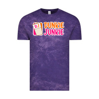 Cloud Purple donut coffee lover dunkie junkie Vintage Tee - linhVisuals