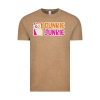 Vintage Coffee donut coffee lover dunkie junkie Vintage Tee - linhVisuals