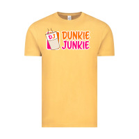 Vintage Mustard donut coffee lover dunkie junkie Vintage Tee - linhVisuals